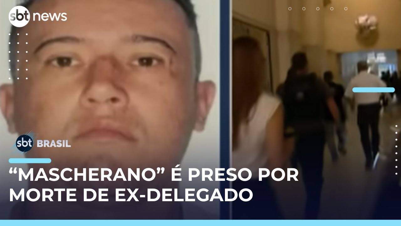 Pol&iacute;cia prende quinto suspeito da execu&ccedil;&atilde;o de ex-delegado Ruy Ferraz Fontes | #SBTBrasil