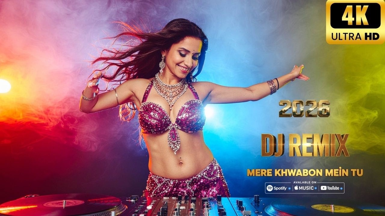 Mere Khwabon Mein Tu DJ Remix 2026 | Latest Top DJ Song | NCV - Copyright Free Music #djremix
