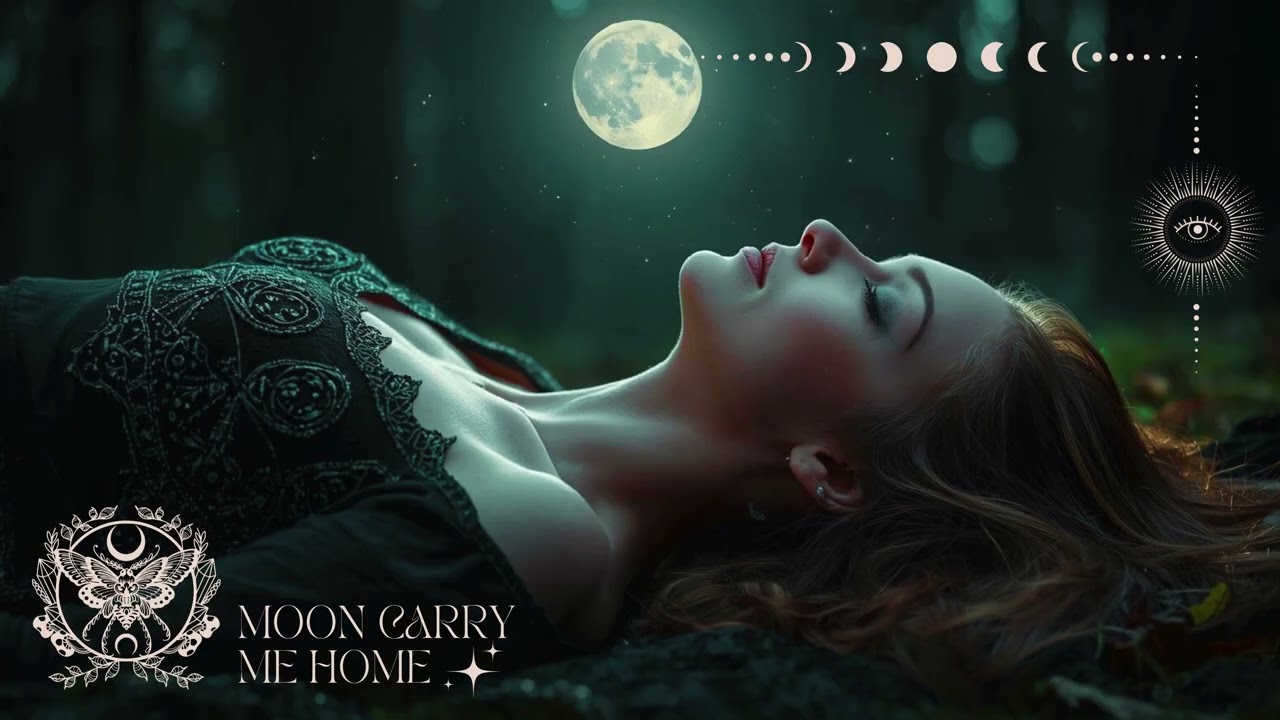Moon Carry me Home🌙🌕 A Gentle Lullaby to the Moon to Recharge & Rest