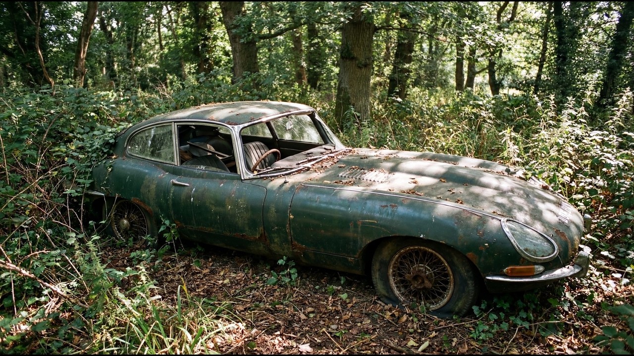 ASMR RestorationThis 1963 Jaguar E-Type Was DEAD…  Brings It Back to Life