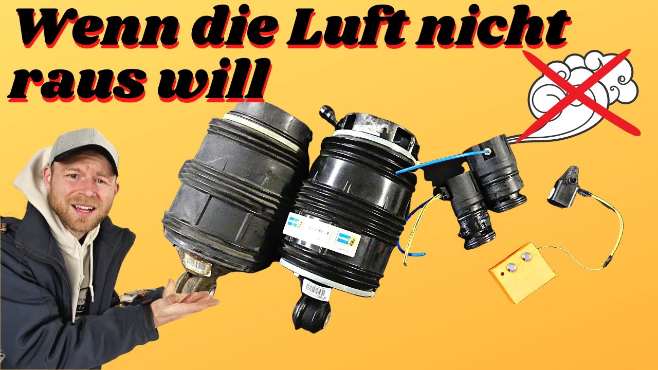 Wenn die Luft nicht raus will | Mercedes W211 Airmatic ➡ defektes Niveauventil | MB Youngtimer Parts