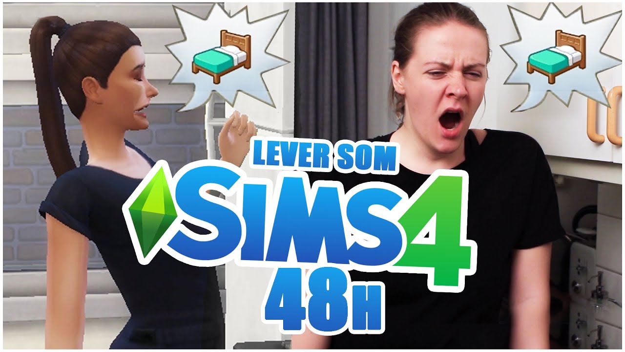 LEVER SOM SIMS I 48h || Sjukaste vi gjort....