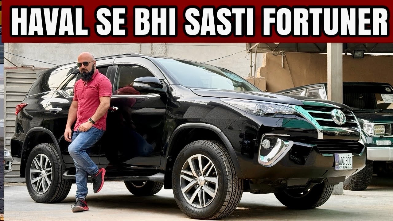 Toyota Fortuner 2.7 Petrol 2017 | BLACK QUEEN OF SUVs IN PAKISTAN | CAR MATE PK
