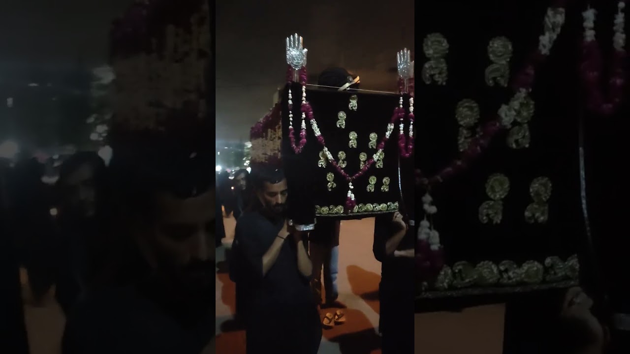 Chehlum e Imam Hussain Jaloos in Shah Faisal Colony 5
