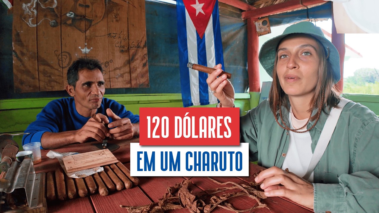 AQUI FAZEM O CHARUTO DE $120 DE FIDEL CASTRO