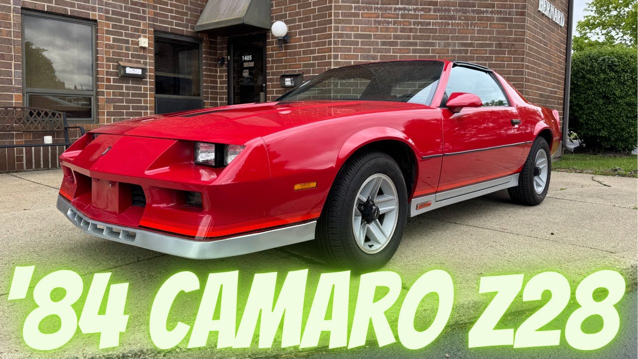 1984 Chevrolet Camaro Z28 - 74k Miles W/ Rare Factory Interior - SOLD