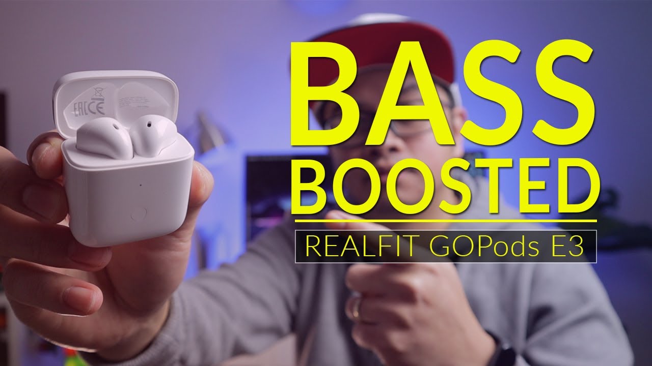 Rich in BASS low latency wireless earbuds [RealFit]