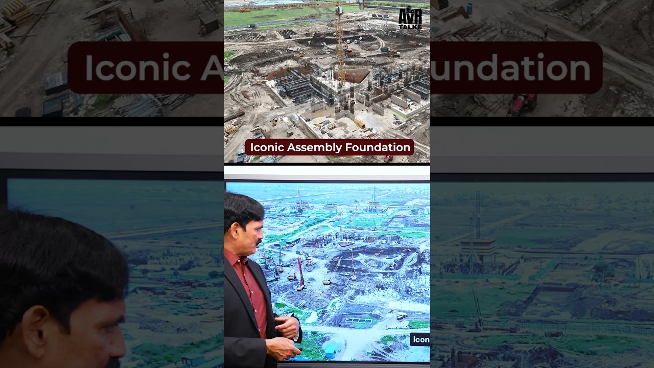 Amaravati Iconic Assembly & High Court Construction Progress 2026 | AVR Talks