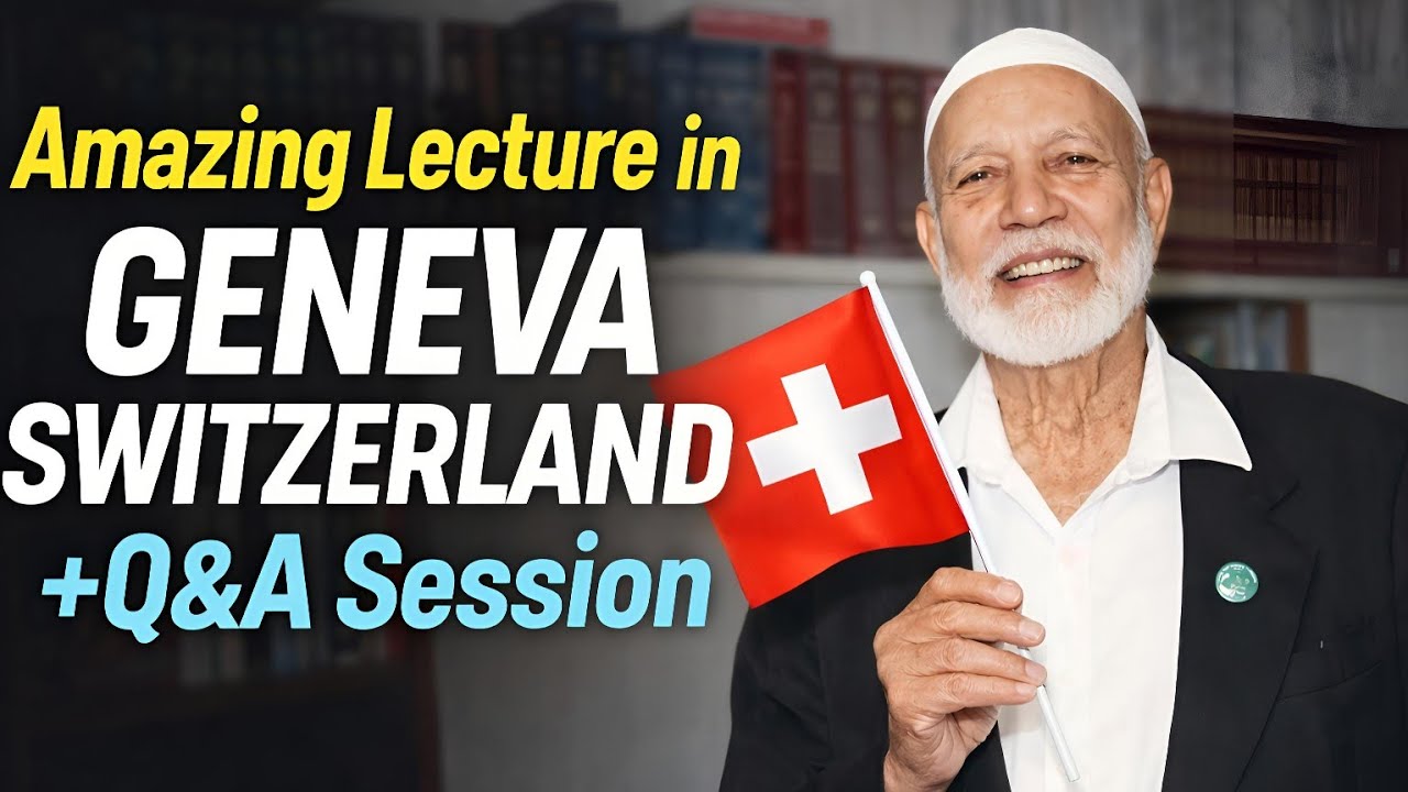 🇨🇭 Sheikh Ahmed Deedat's Amazing Geneva Lecture - 