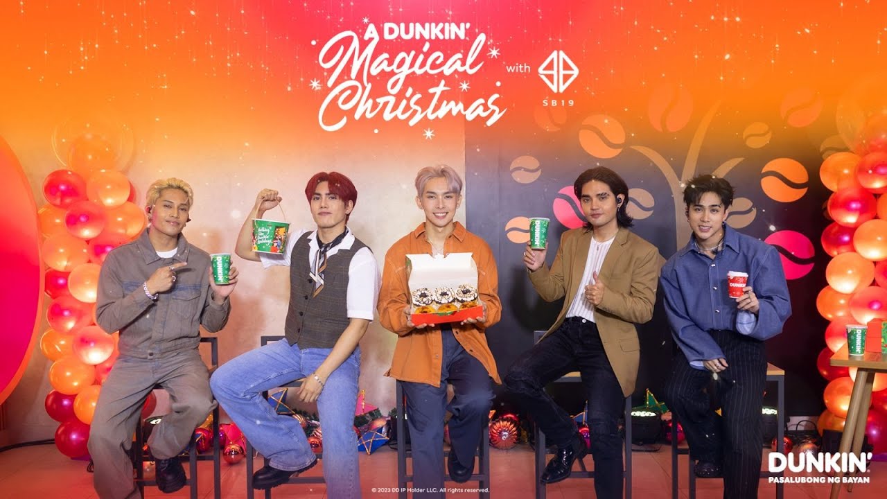 SB19 at Dunkin' Magical Christmas 2023 | Dunkin' PH