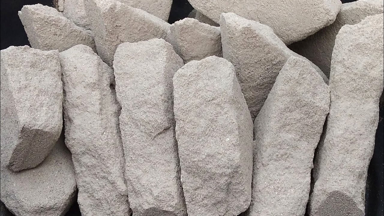 ASMR :FINE SAND CEMENT CHUNKS WATER CRUMBLE