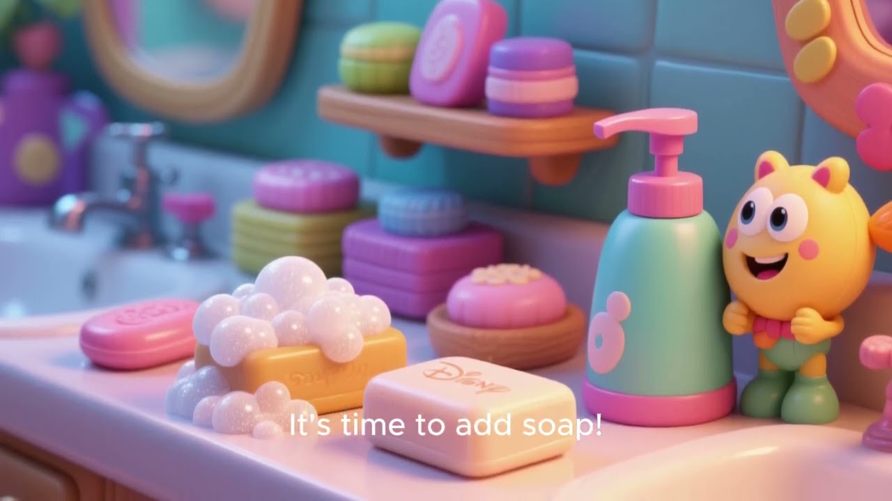 Washing Hands with Nina