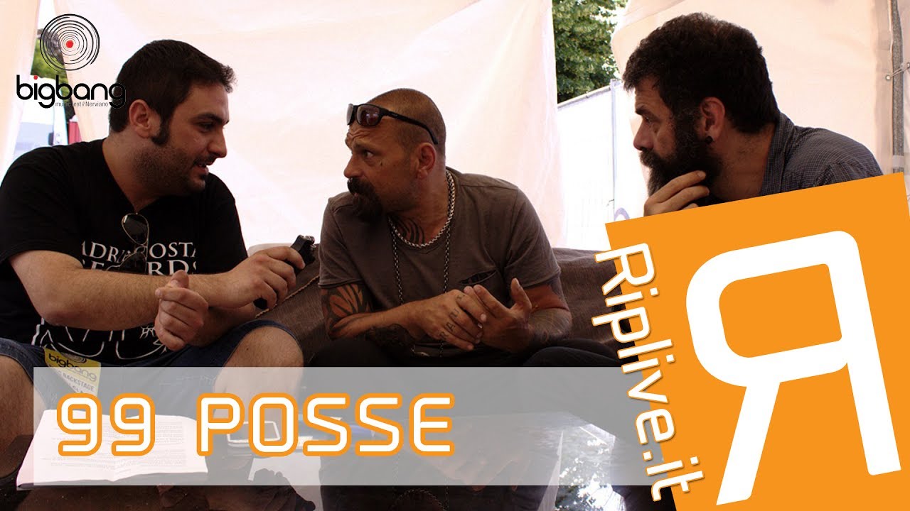 Intervista ai 99 POSSE - Big Bang Music Fest 2017 - Nerviano [Riplive.it]