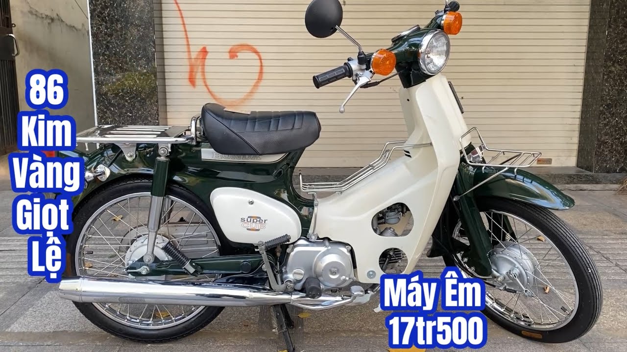 Honda 86 50 Kim Vàng Giọt Lệ Dọn Đẹp Máy Êm 17tr500 📱0907788996 Ngày 9/3/2026 