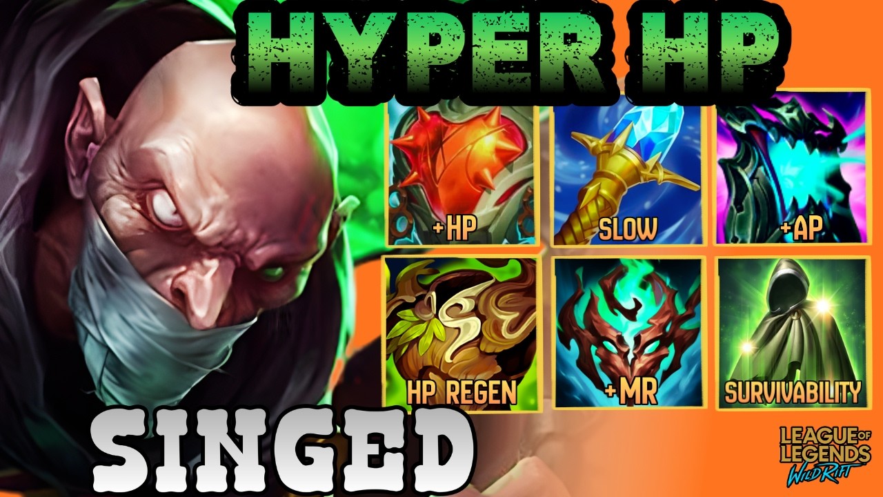 I DISCOVERED THE MOST BALANCED BUILD FOR SINGED