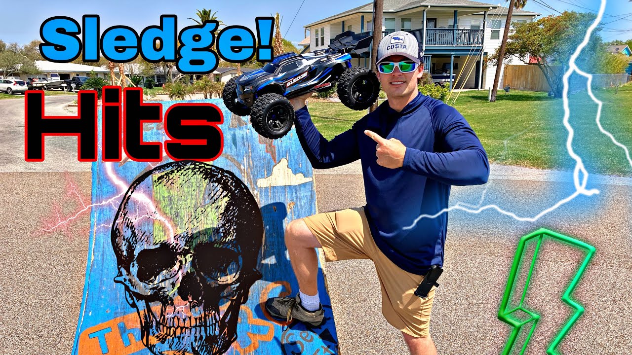 Traxxas Sledge Hits the Death Ramp!