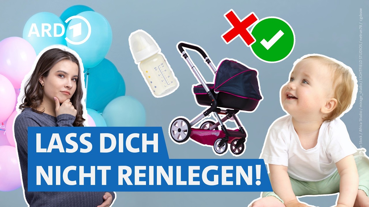Kinderwagen, Wickeltisch & Co.: Das Geschäft mit der Baby-Erstausstattung 😯🍼 | Echt? WDR