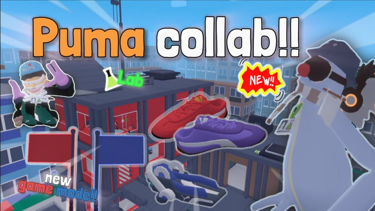 New PUMA yeep's collab LAB!!!( Shoes!!!)