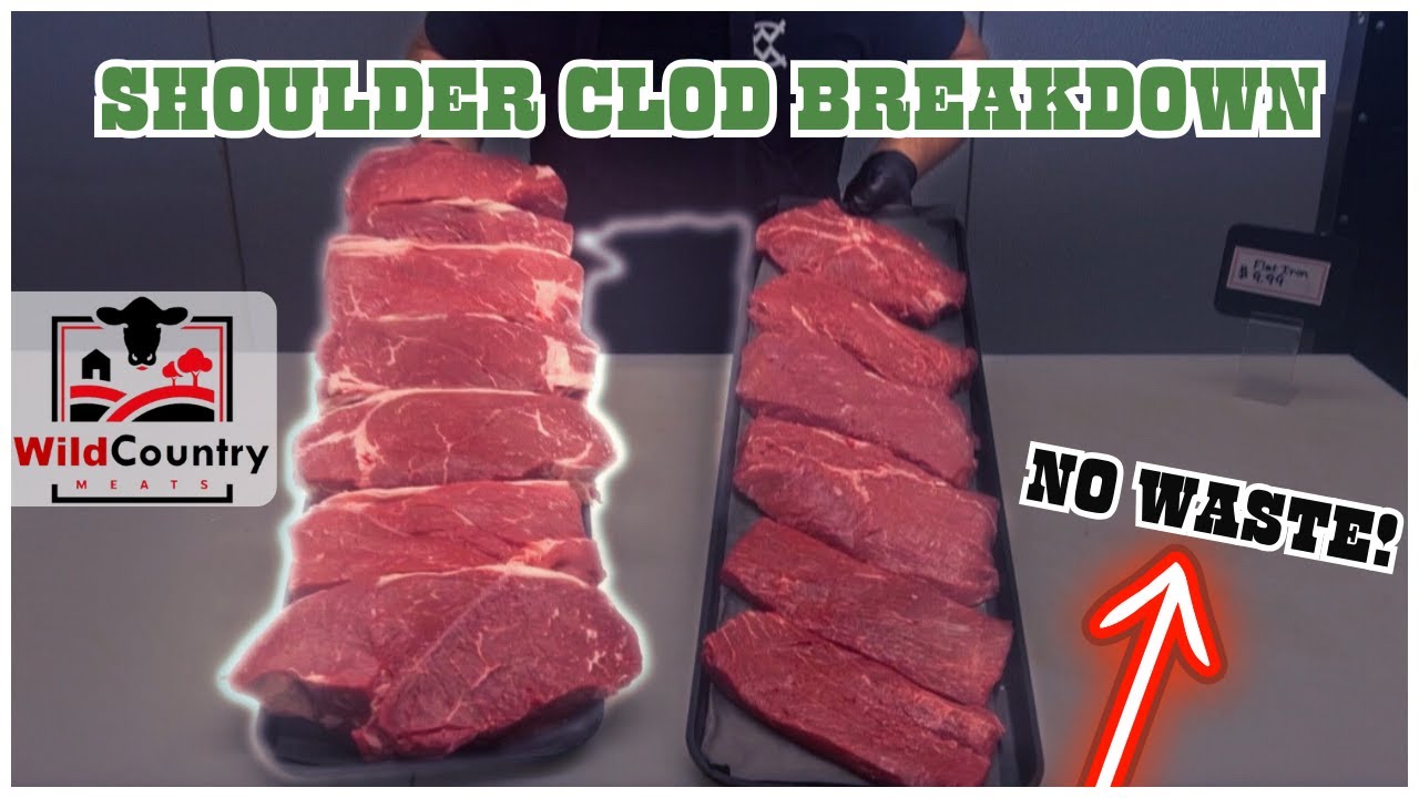 Beef Shoulder Clod Breakdown (Roast, Stew, & Steak) | Professional Butcher
