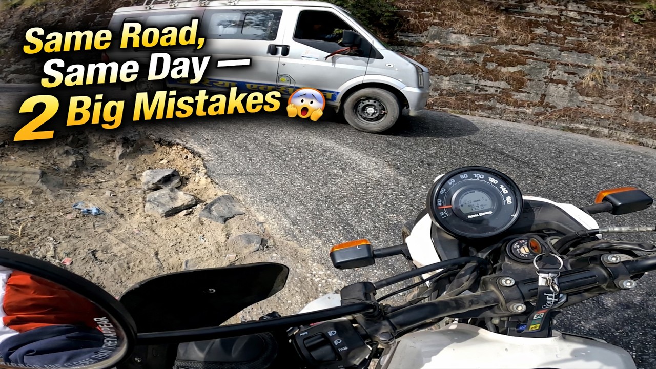 Same Road Par 2 Dangerous Mistakes 😨 Almost Crash |