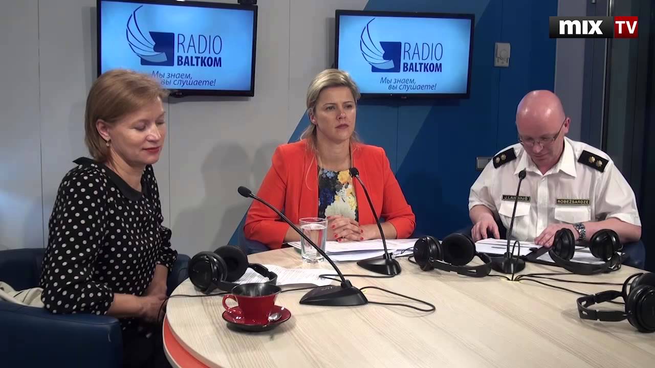 Эвика Силиня и Янис Лайминьш в программе 