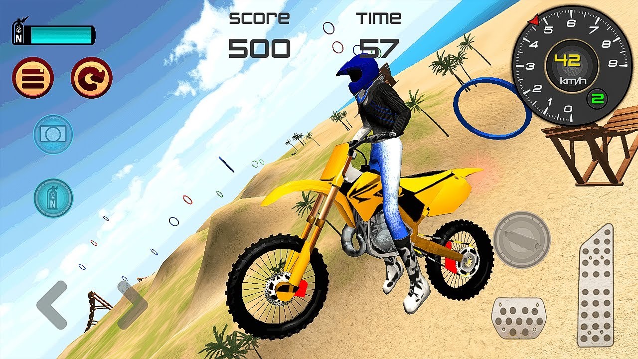 Juego de Motos | Motocross Beach Jumping - Android GamePlay
