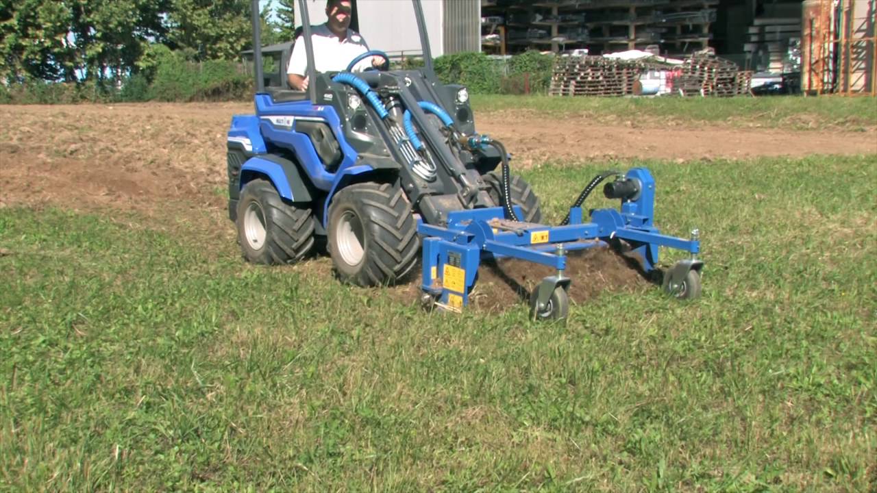Power Rake & Ripper attachments for mini loaders MultiOne