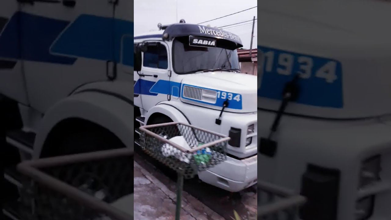 MERCEDES BENZ TEREZONA 1934 TOP👏👏👏#carretas #onibus #rodovia #trucking #trem #motos@DjalmaSantos-t4b