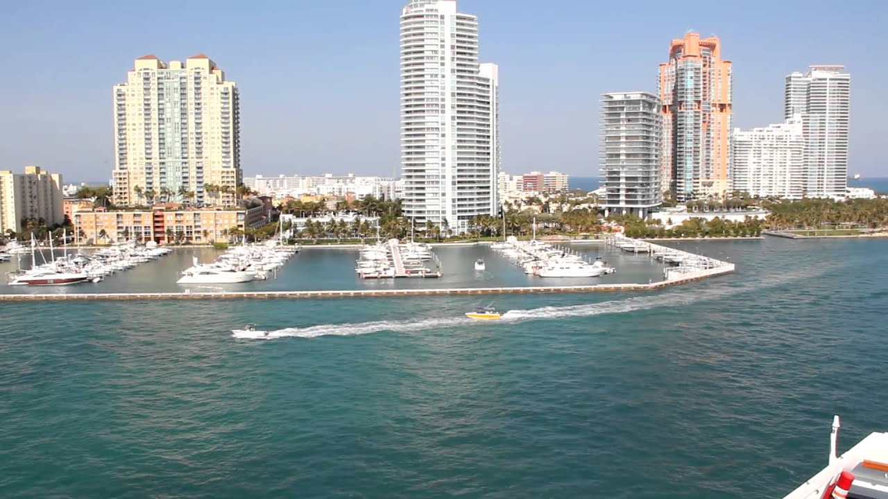 Port of Miami - Carnival Glory Sail Away