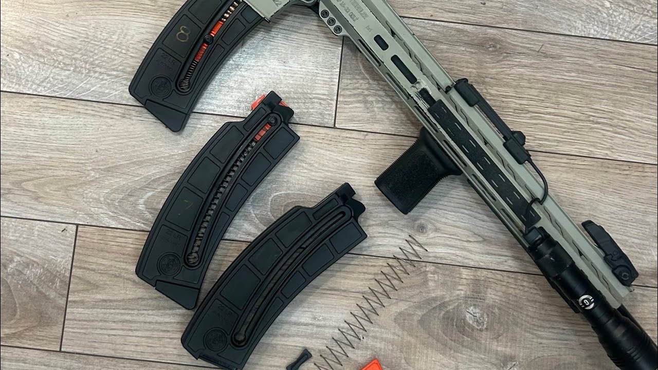 Smith & Wesson AR-15-22 magazine problem & solution with them sticking/binding