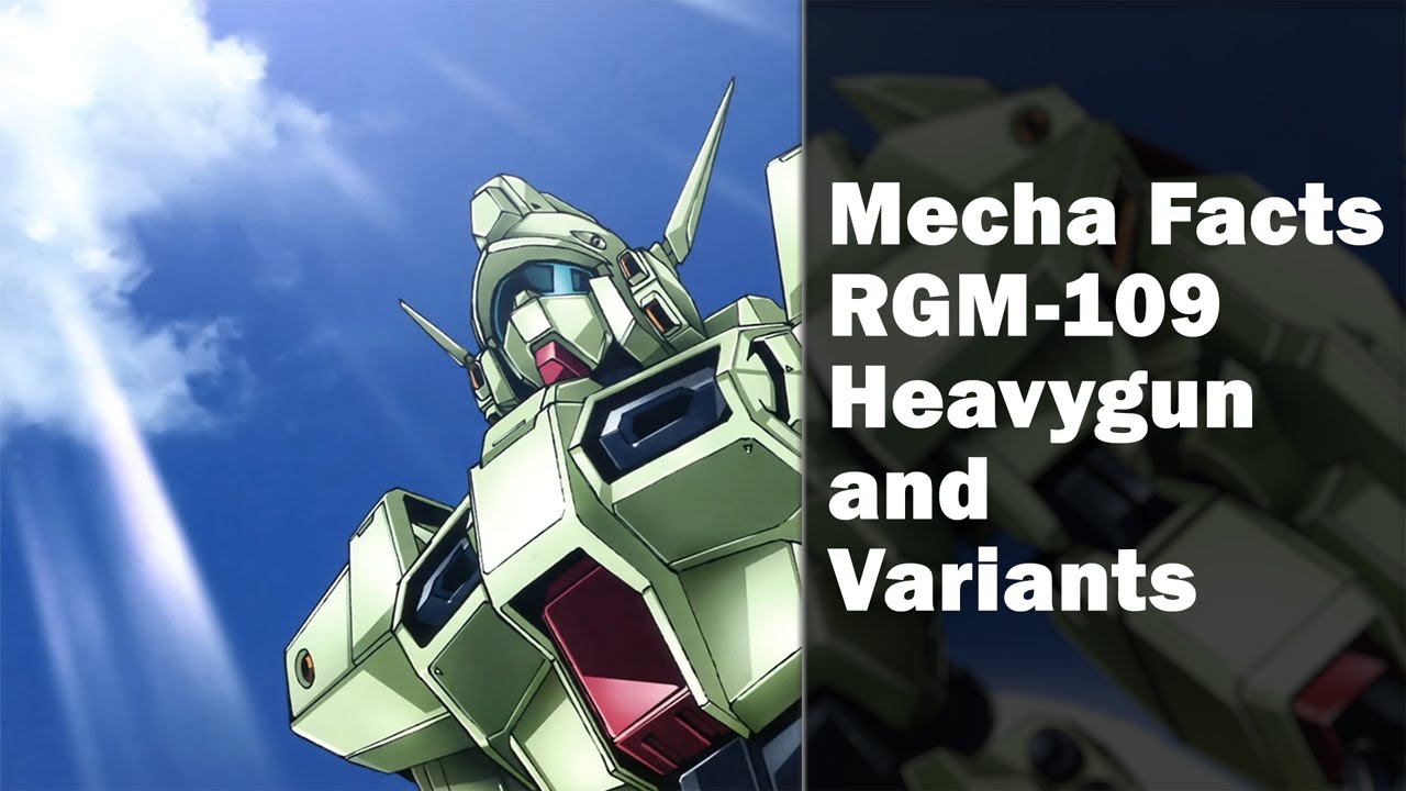 Mecha Facts Episode 26: RGM-109 Heavygun (and variants)
