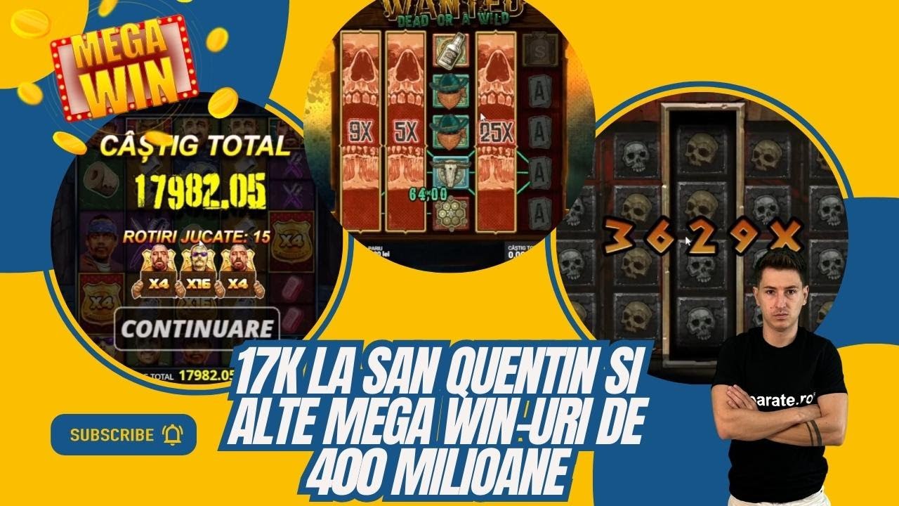 SOCIU SPARGE SAN QUENTIN INCA ODATA! SI ALTE MEGA CASTIGURI LA GLADIATOR WANTED SI GEMS!!