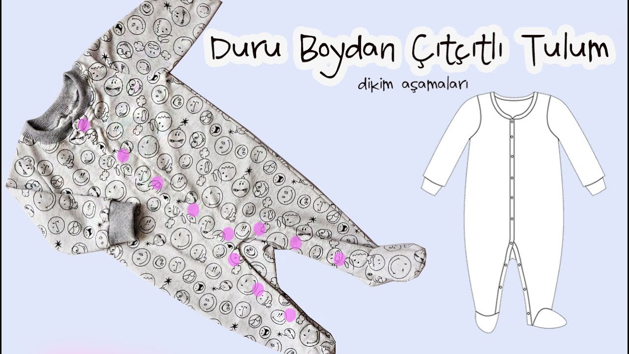 Duru Boydan Çıtçıtlı Tulum Dikimi