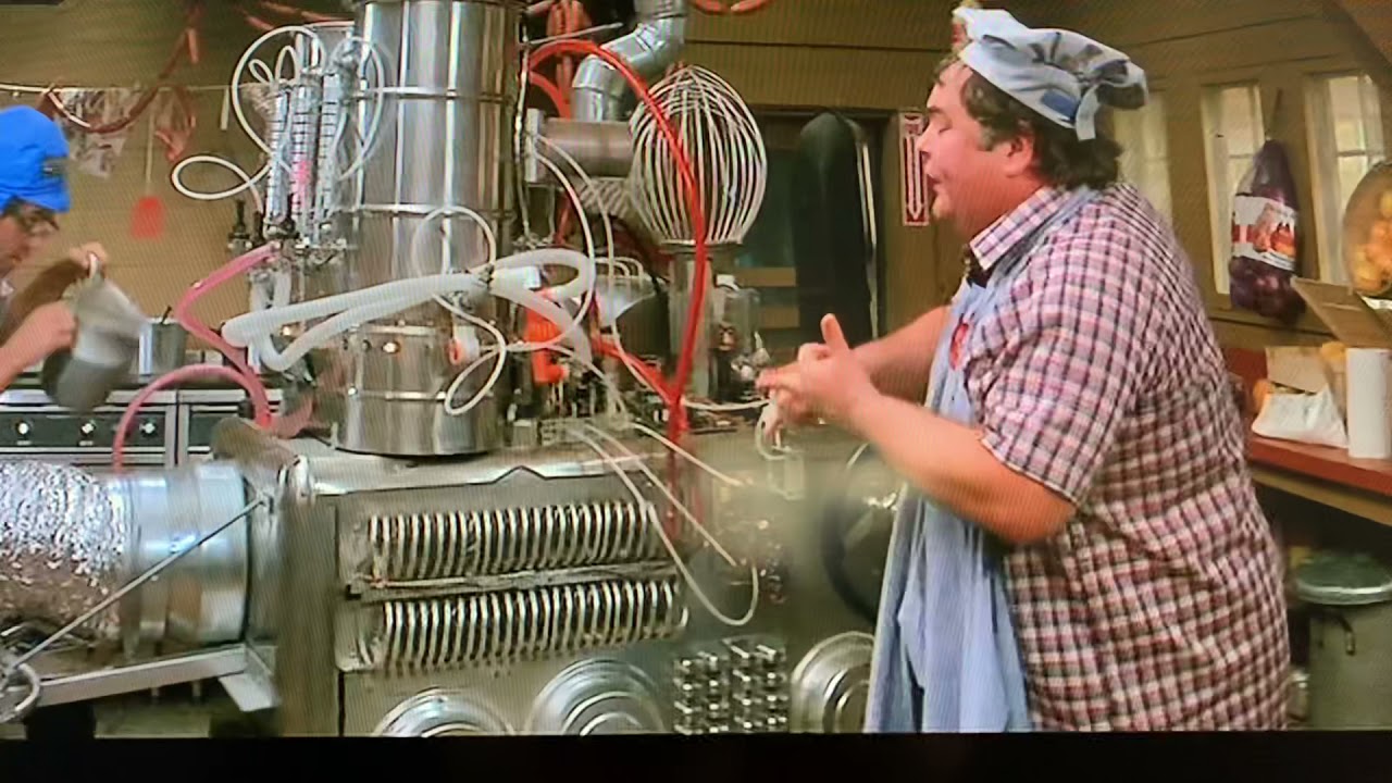Ernest Goes to Camp ~ Lobster Bisque, Chicken, Pot, Pie and Fettuccine Alfredo