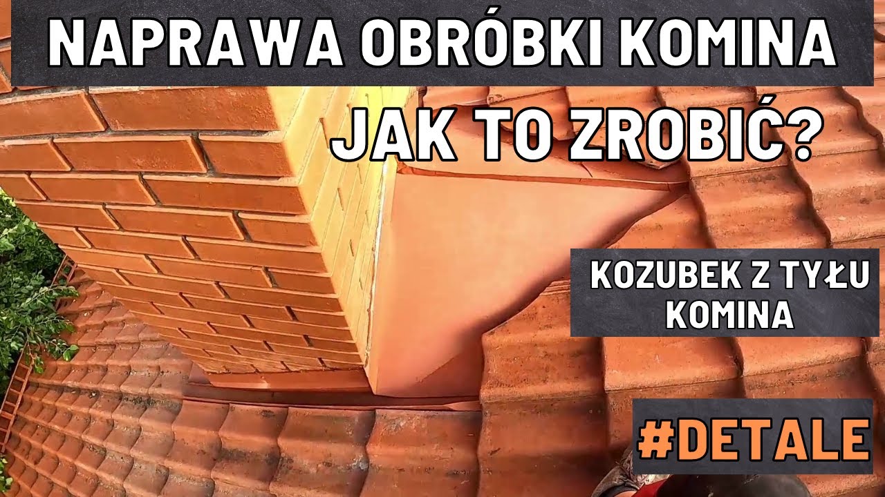 Naprawa obr&oacute;bki komina | Kozubek z tyłu Jak to zrobić?