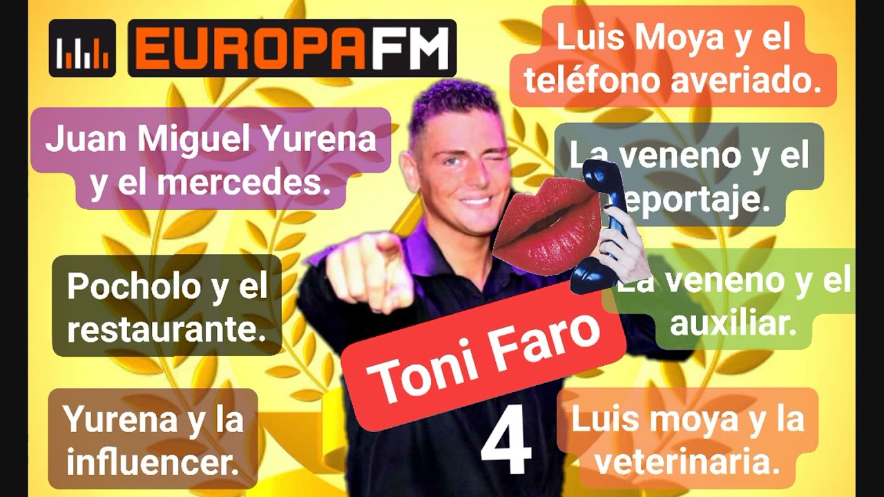 Las mejores Bromas telefónicas del 2021 y 2022 (4) Toni Faro en Europa FM con Javier Cárdenas 🤣