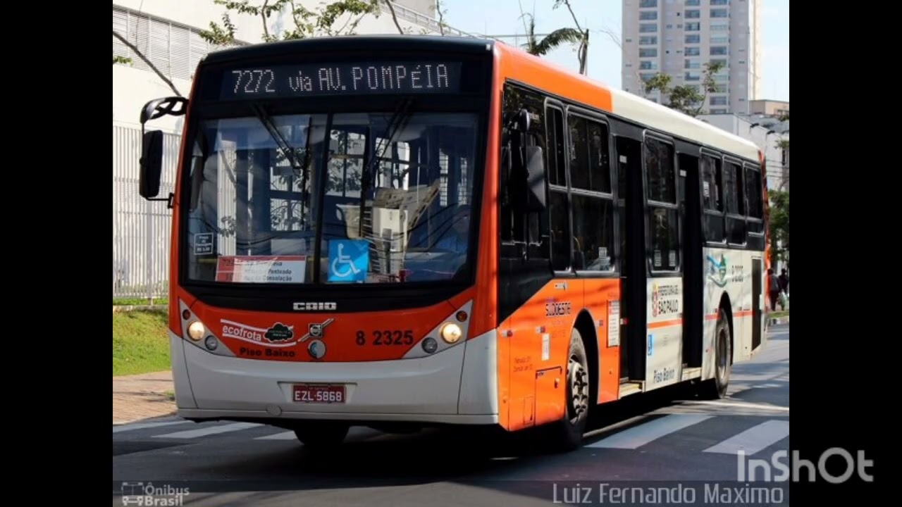Linha 7272 - Mercado da Lapa x Praça Ramos - #sptrans #onibussp #splinhas #gatopreto #lapa