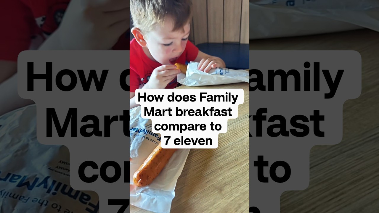 Trying FamilyMart Breakfast in Malaysia (vs 7-Eleven)