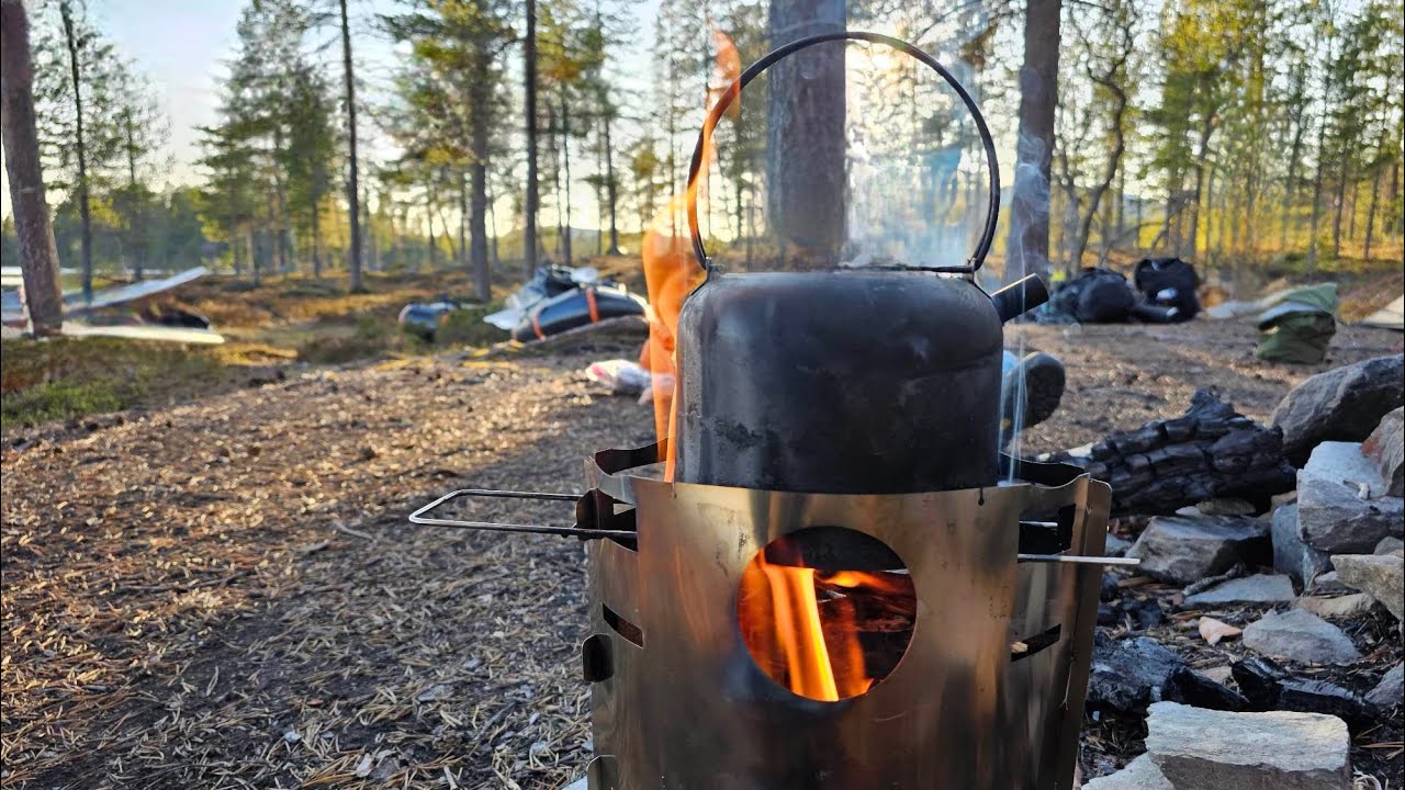 Om bålfyring og atferd i sårbar natur, og test av kvistbrenner