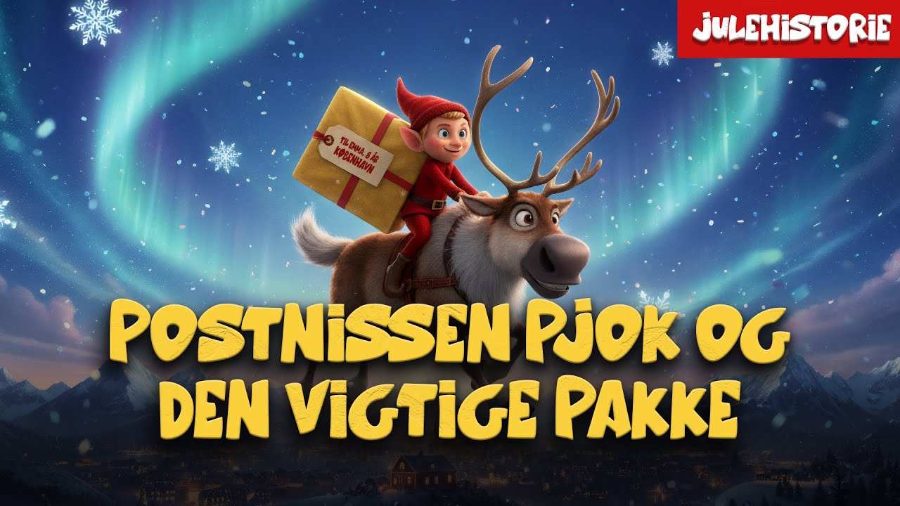 Postnissen Pjok og den vigtige pakke - Julehistorie for b&oslash;rn