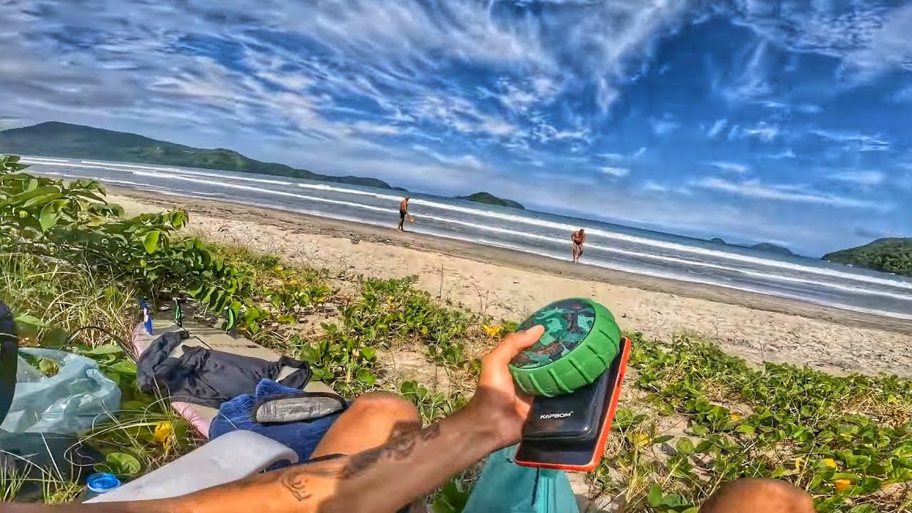 DIA DE SURF VLOG NA PRAIA DO UBATUMIRIM | Surf Pov