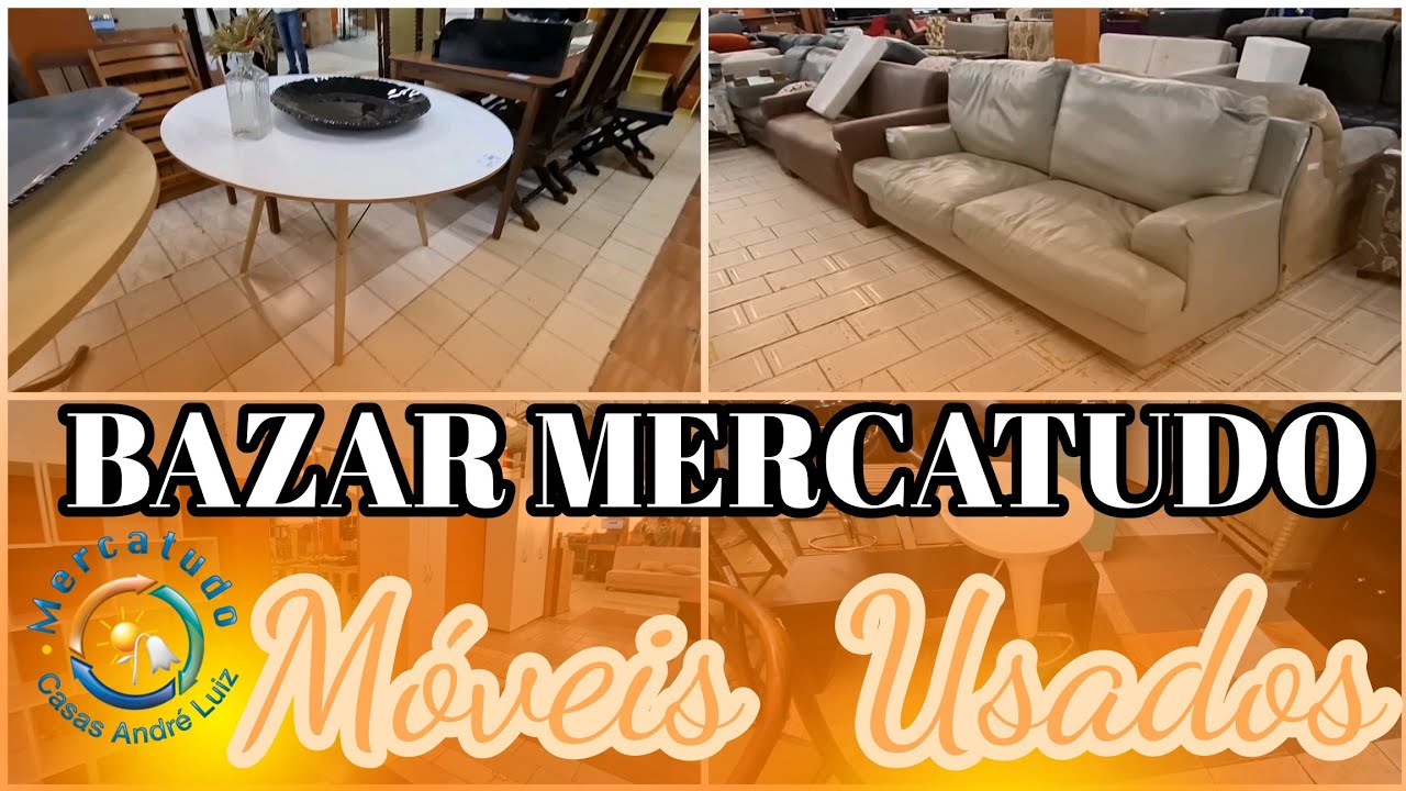 Móveis Imperdíveis no BAZAR MERCATUDO: Sofás, Mesas, Armários e Mais! - Casas André Luiz