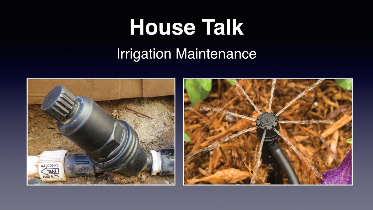 Irrigation System Maintenance