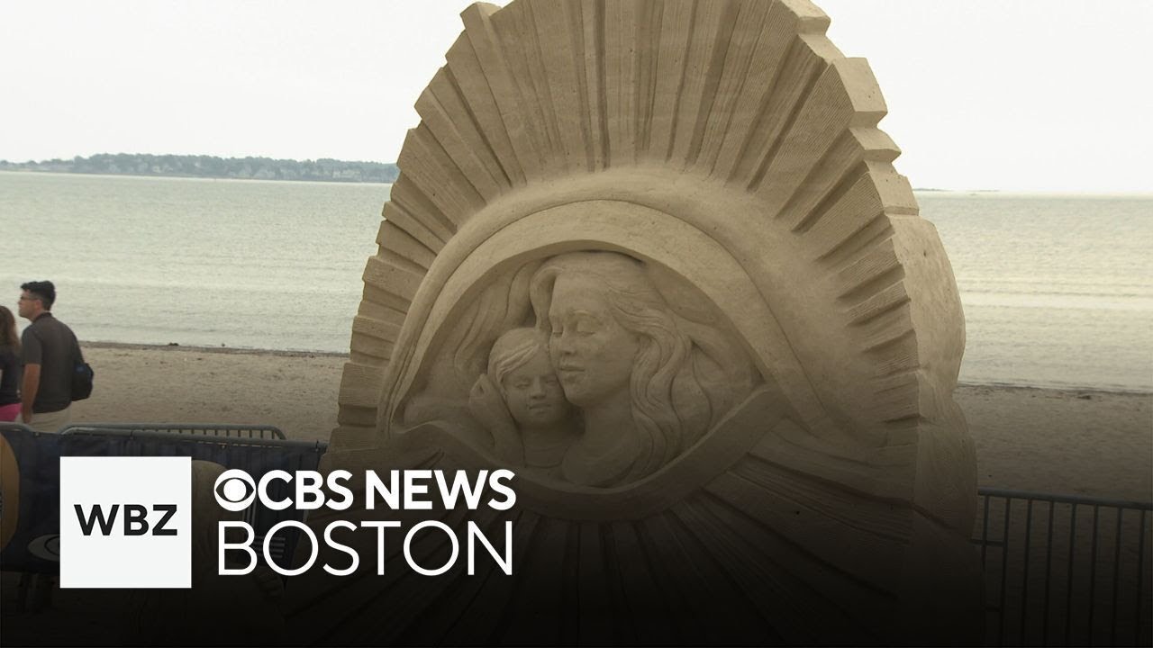 Sand sculptures wow spectators at Sand Sculpting Festival on Revere Beach