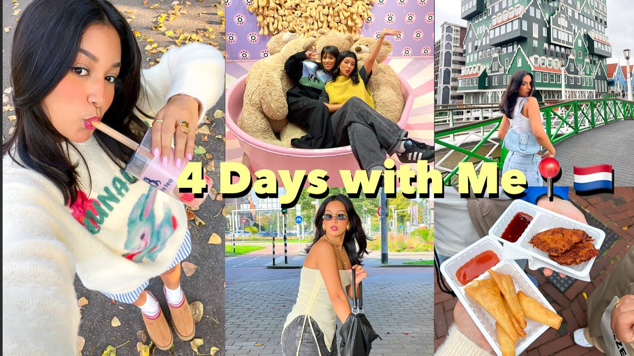 VLOG | 4 Days in my Life📍🇳🇱 Amsterdam, Zandaam, wonder expérience…