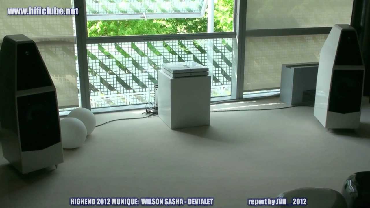 HIGHEND 2012 WILSON AUDIO SOPHIA III   DEVIALET D PREMIER