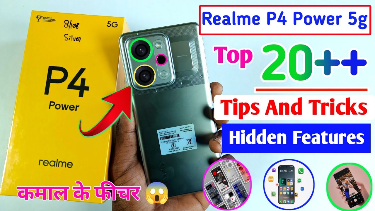 Realme p4 power 5G Tips And Tricks | Top 20++ Hidden Features 🔥 realme p4 power 5g