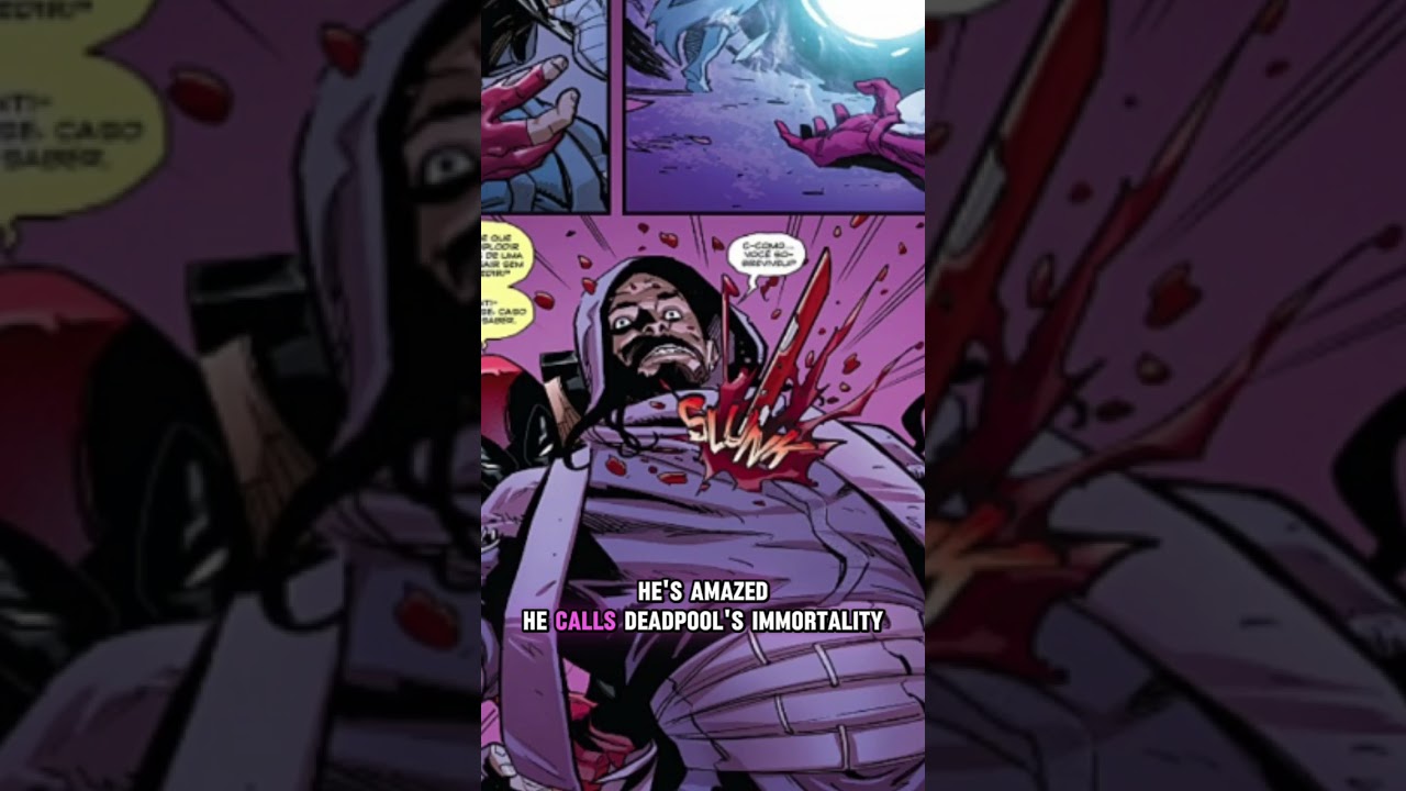 The new villain who wants to “learn” from Deadpool's death