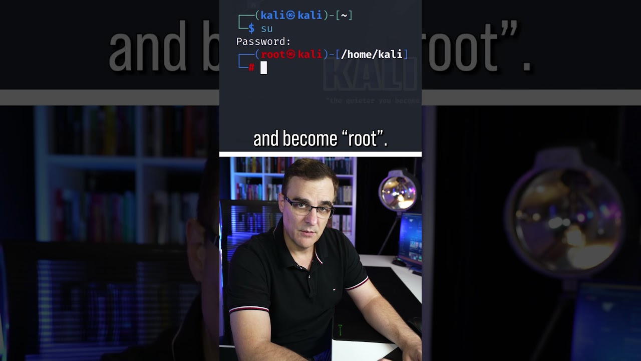 Основы Linux, которые вам нужно знать: кто я? #shorts #linux #kalilinux