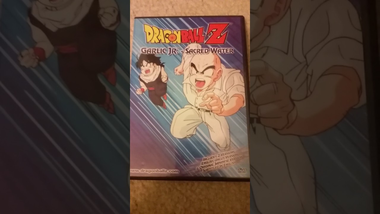 Dragon Ball Z Garlic Jr Saga dvd unboxing